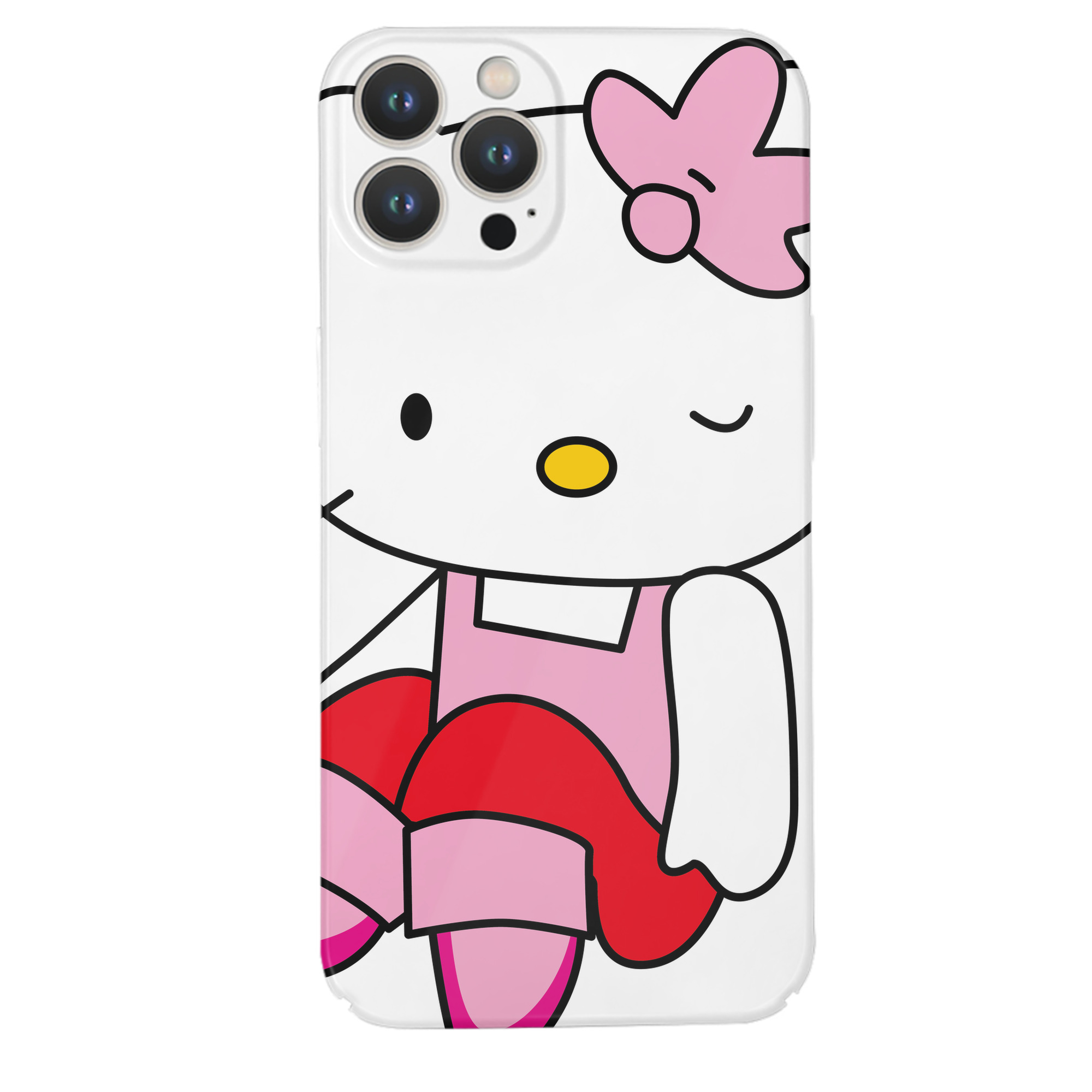 （画像用） Hello Kitty ハローキティ 【iPhone 14シリーズ対応】ハードケース